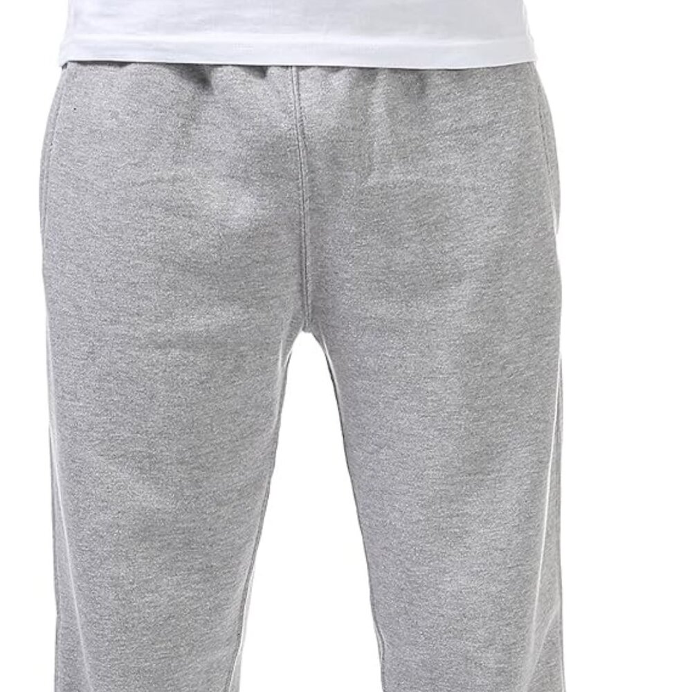 Pro Club Men's Comfort Fleece Pant, Heather Gray - New